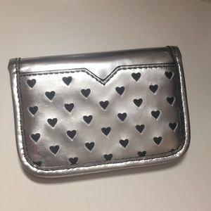 J. Crew silver wallet